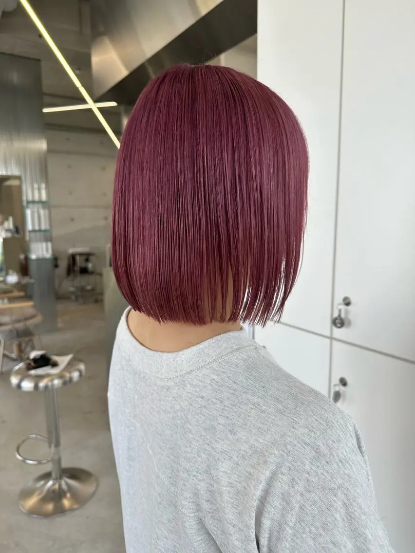 ミディアム カラー ブリーチ SLOW🫧 ルナ🫧のヘアスタイル
