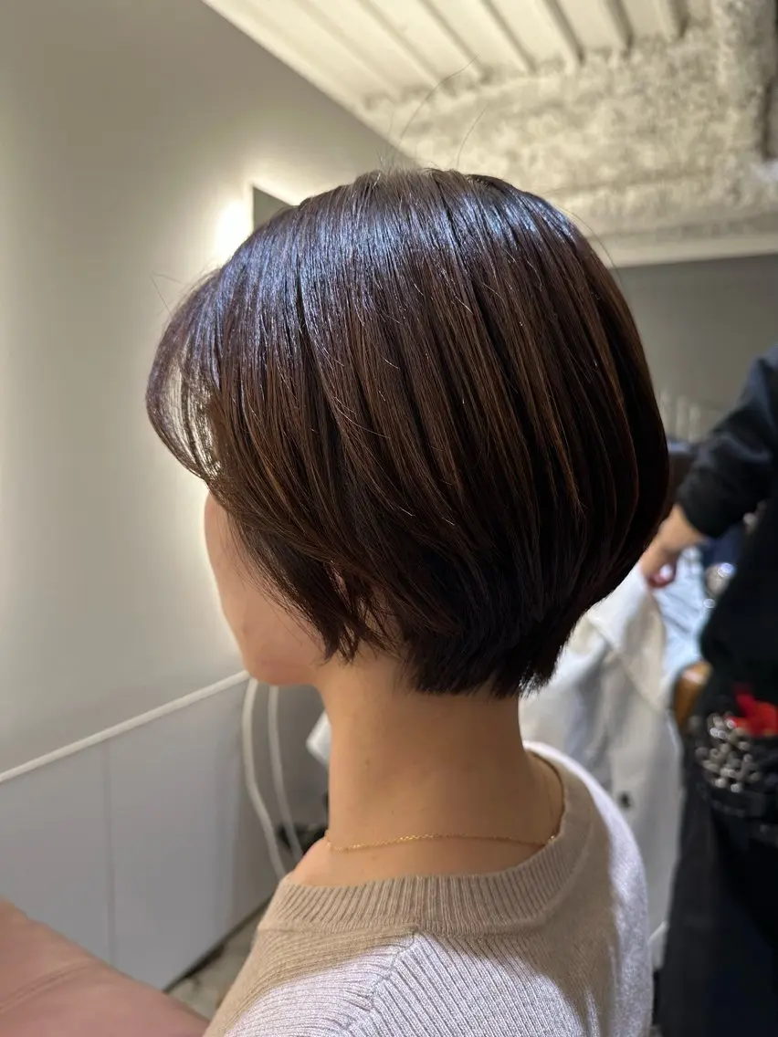 ショート 似合わせカット ショートヘア 骨格診断/似合わせ カットあさみななこのヘアスタイル