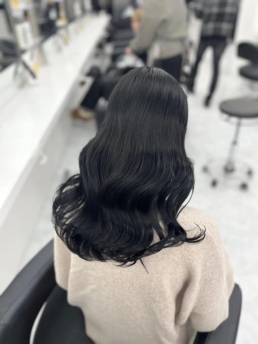 🪄憧れのサラサラヘアに🪄髪質改善トリートメント＋うる艶カラーの写真