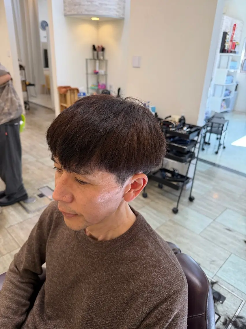 メンズ 呉屋 俊介のヘアスタイル