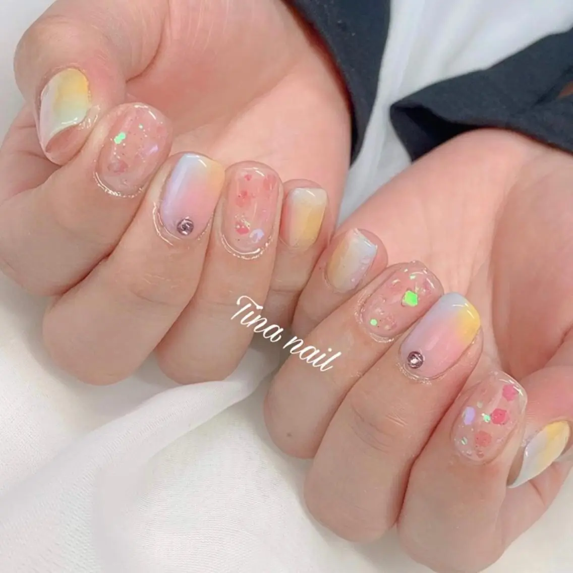 ネイル 持ち込み Tina Nailstudioのネイルデザイン