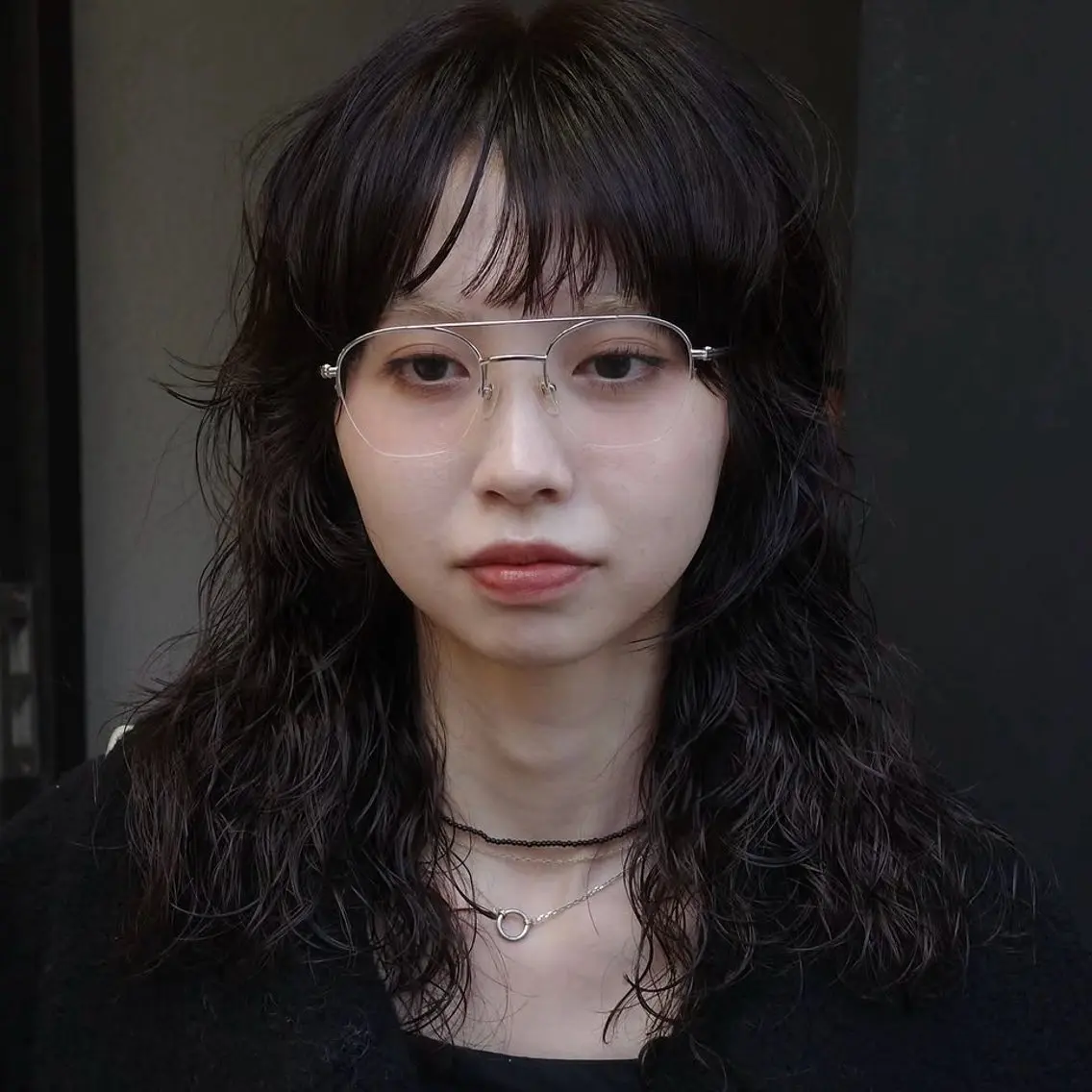ミディアム 🦢パーマモデル 様募集中🦢AI🫧のヘアスタイル