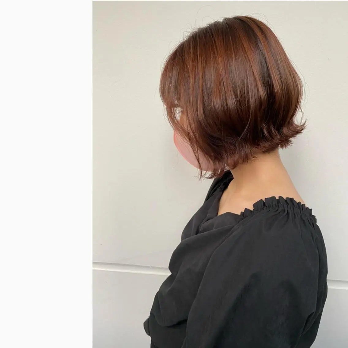 ショート カラー パーマ ヘアアレンジ 🐶 アヤカのヘアスタイル