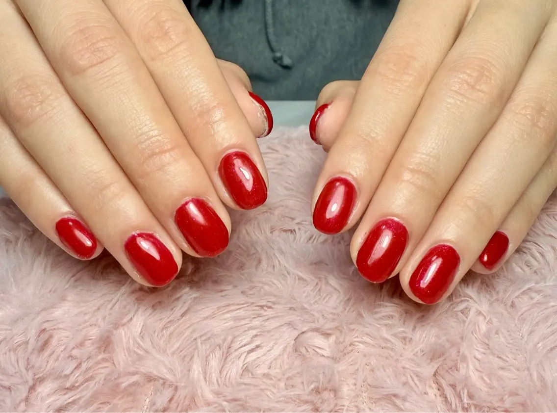 ネイル アートネイル チークネイル フラッシュネイル フラッシュマグ フレンチネイル Mai’s nailのネイルデザイン