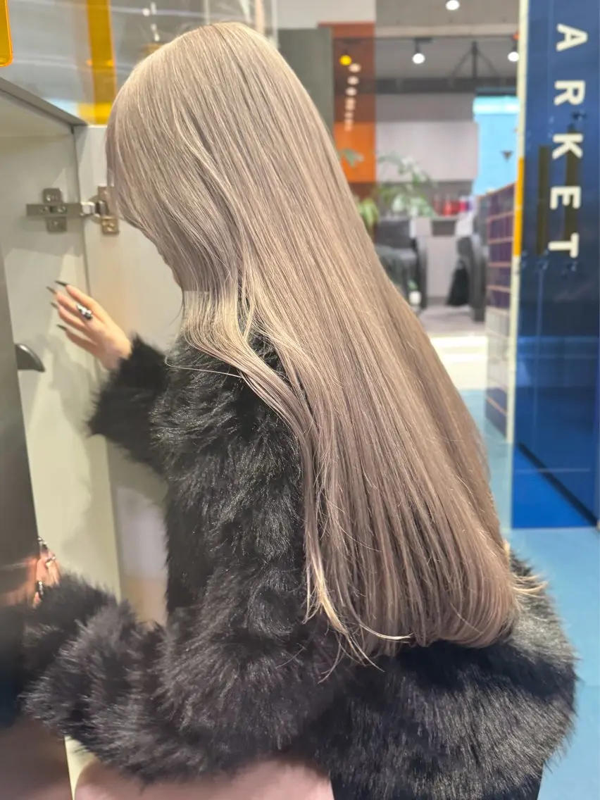 ロング ヘアカラー カット無料酒井 竜也のヘアスタイル