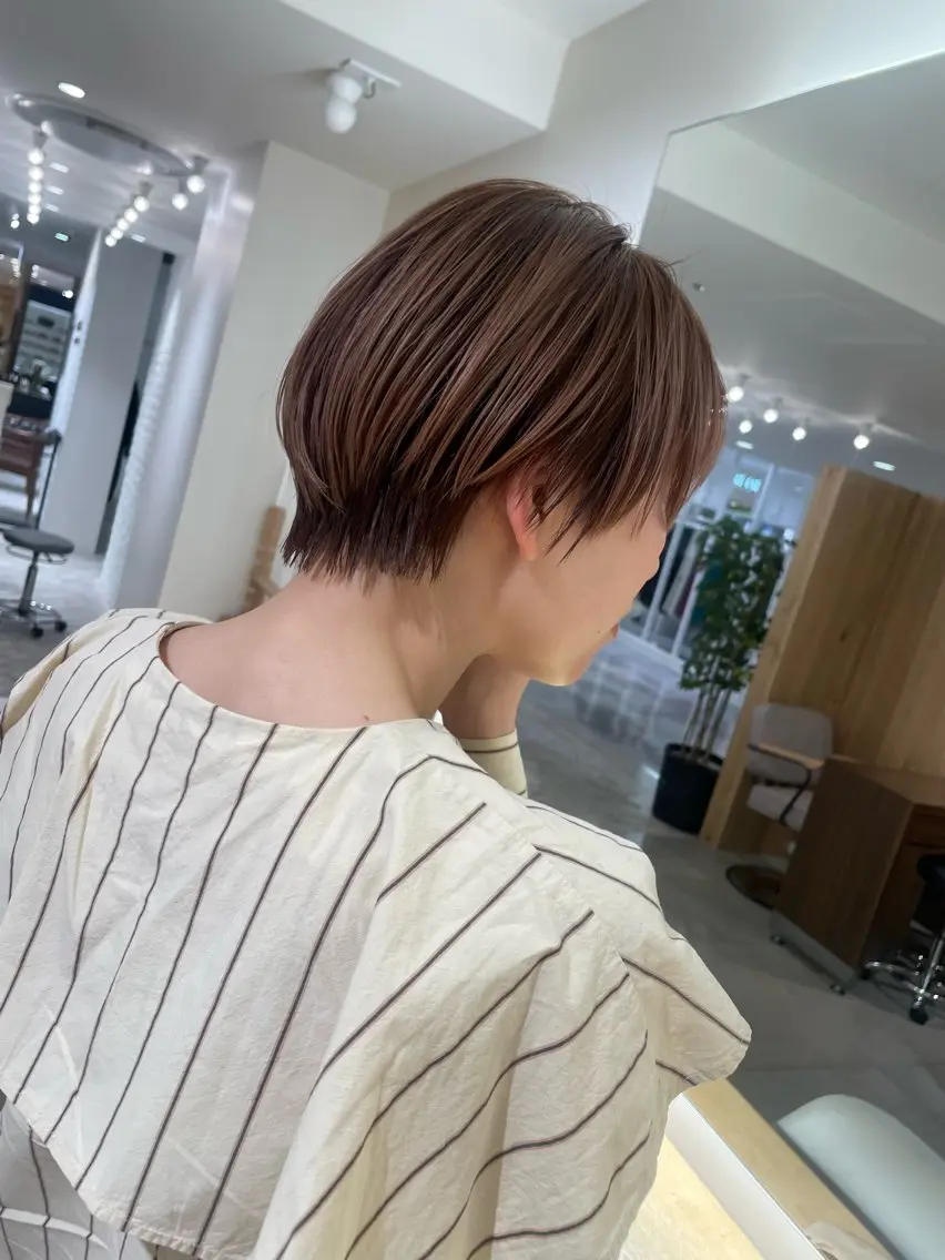 ショート カラー ボブ ショートヘア 【吉祥寺】ショート/ レイヤーボブ/ryoのヘアスタイル