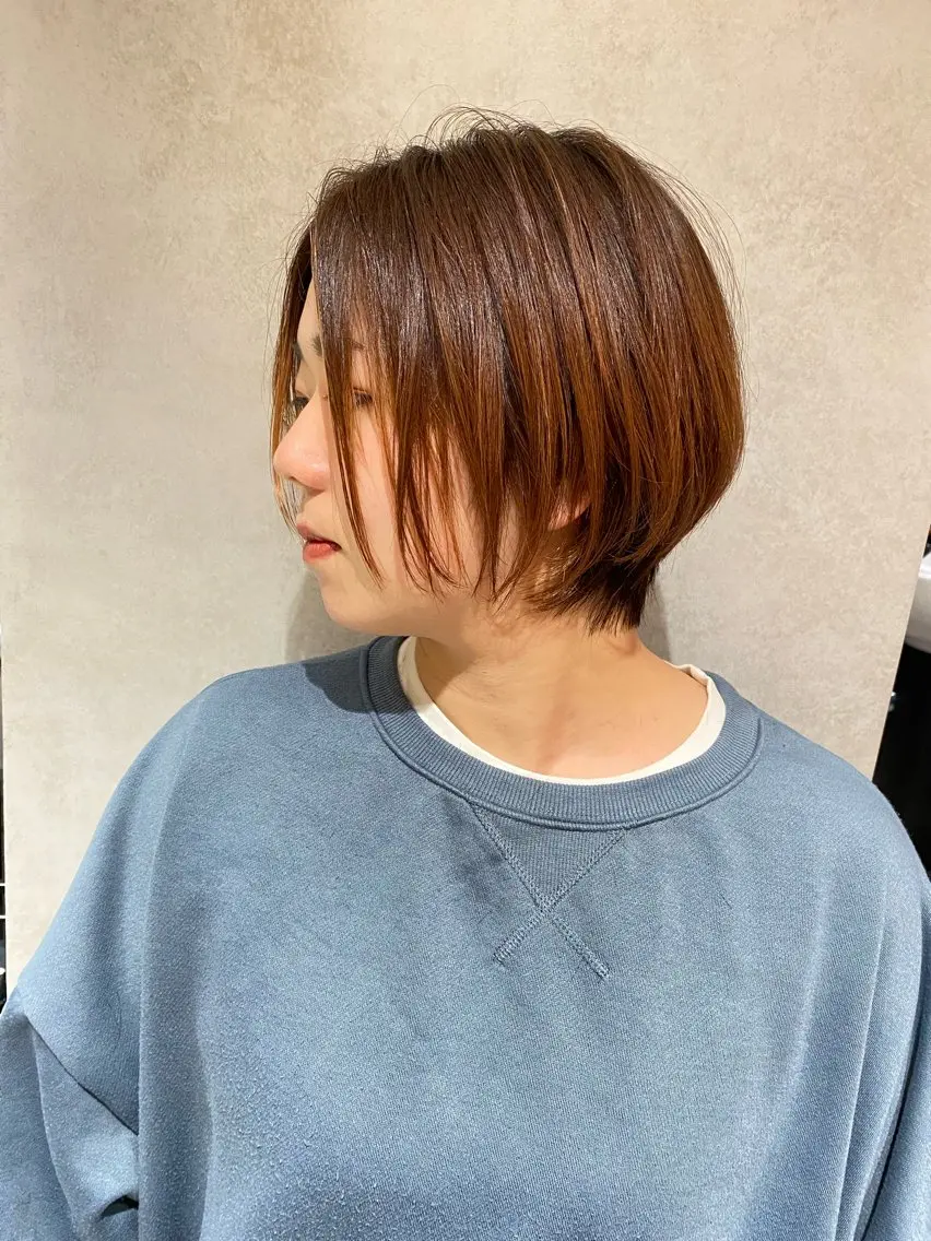 ショート ショートボブ ボブ ショートヘア 山本 瑛嗣のヘアスタイル