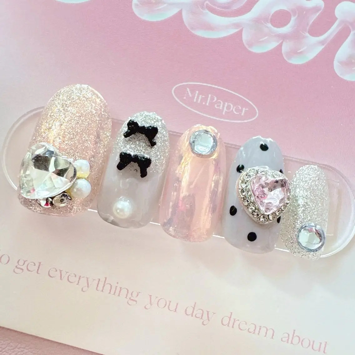 ネイル ハンドネイル MignonReve ♡EIMI🌈のネイルデザイン