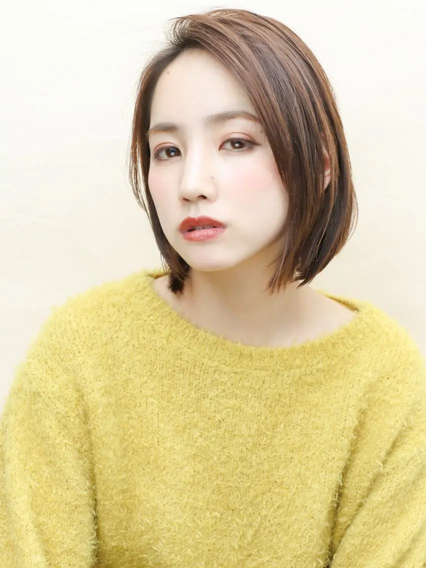 ショート カラー パーマ THE USUAL ユージュアルのヘアスタイル