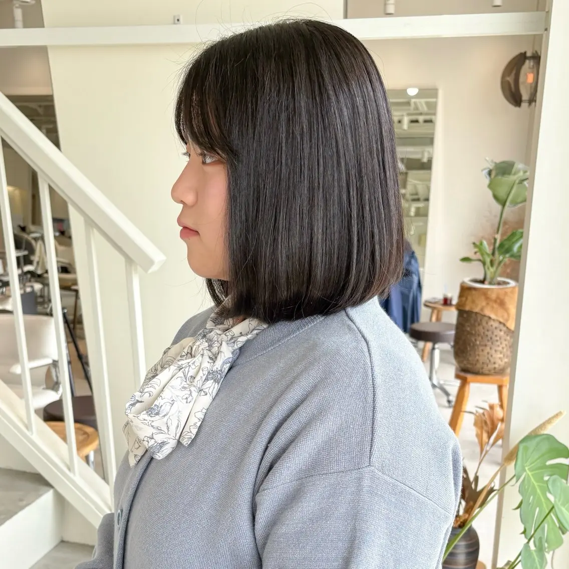 ショート ボブ 安西 香利奈のヘアスタイル