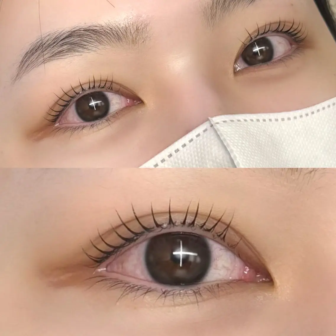 マツエク・マツパ ナチュラル パリジェンヌラッシュリフト まつげパーマ マツパ ☘️Moe☘️骨格・ まぶた似合わせパーマのマツエク・マツパデザイン