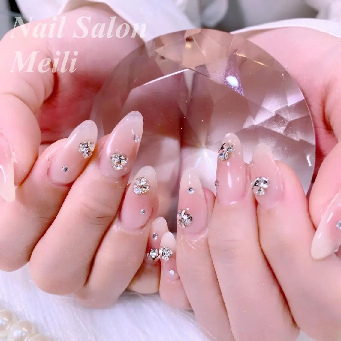 ネイル アートネイル 春ネイル 冬ネイル NAILSALON MEILIのネイルデザイン