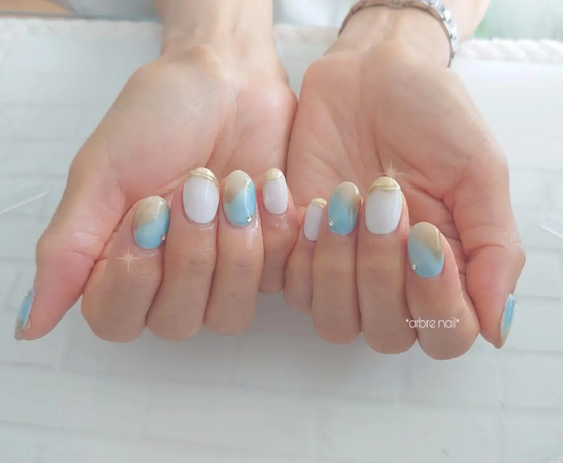 ネイル ✯.。 arbre nail 。✯.のネイルデザイン
