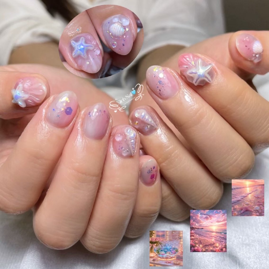 ネイル チークネイル 桜ネイル 長さ出し フットネイル ジェルネイル ハンドネイル XIINHNAIL 船橋店 馬詰ちゃんのネイルデザイン