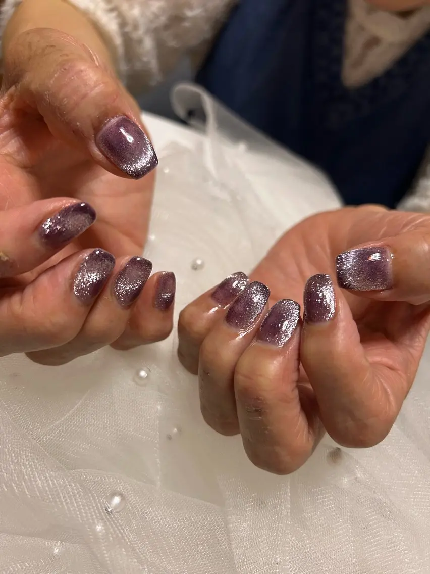 ネイル マグネットネイル ハンドネイル nail salon L.Nのネイルデザイン