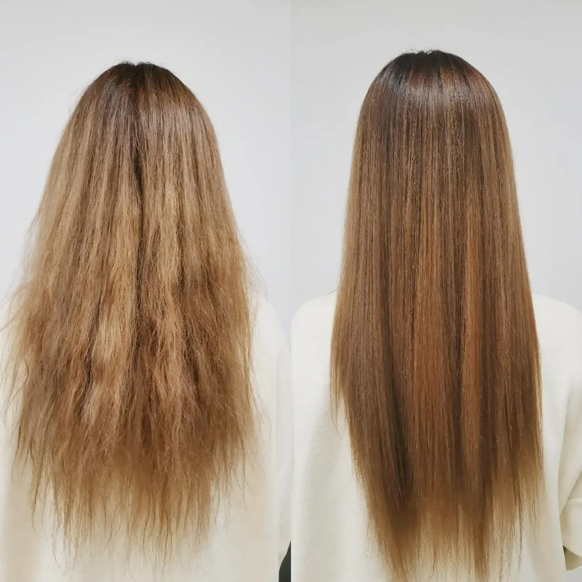 ロング 縮毛矯正 酸性ストレート カット 縮毛矯正 トリートメント N°emirai溝口 MG 🌈梶谷龍吾のヘアスタイル