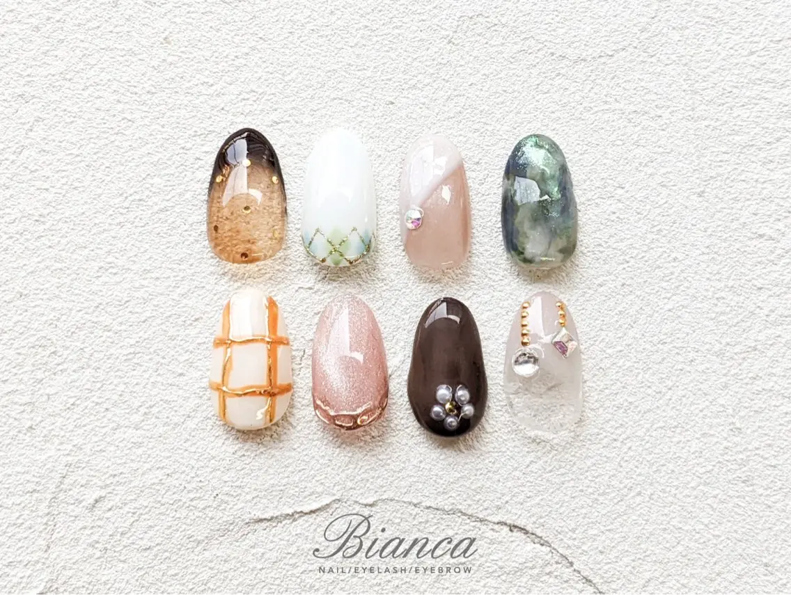 ネイル Bianca栄店 みさとのネイルデザイン