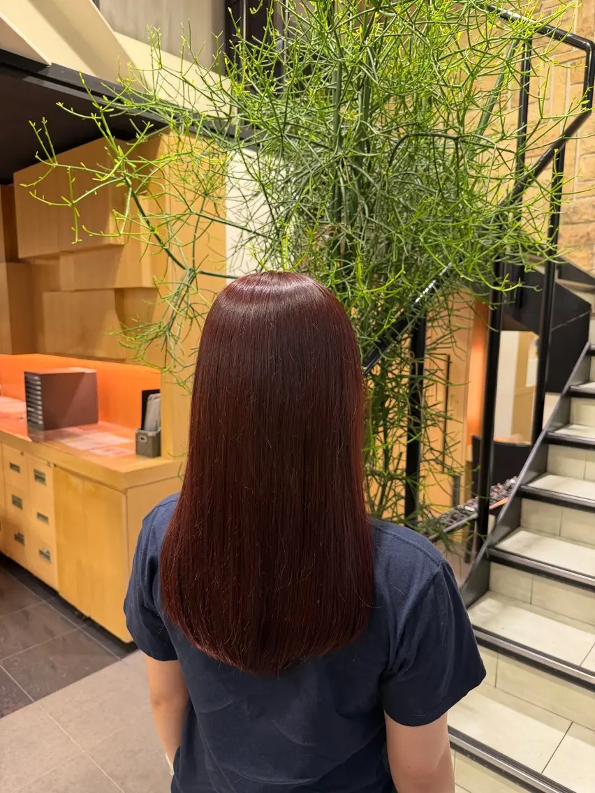 セミロング カラー ブリーチカラー 🔆rino🔆のヘアスタイル