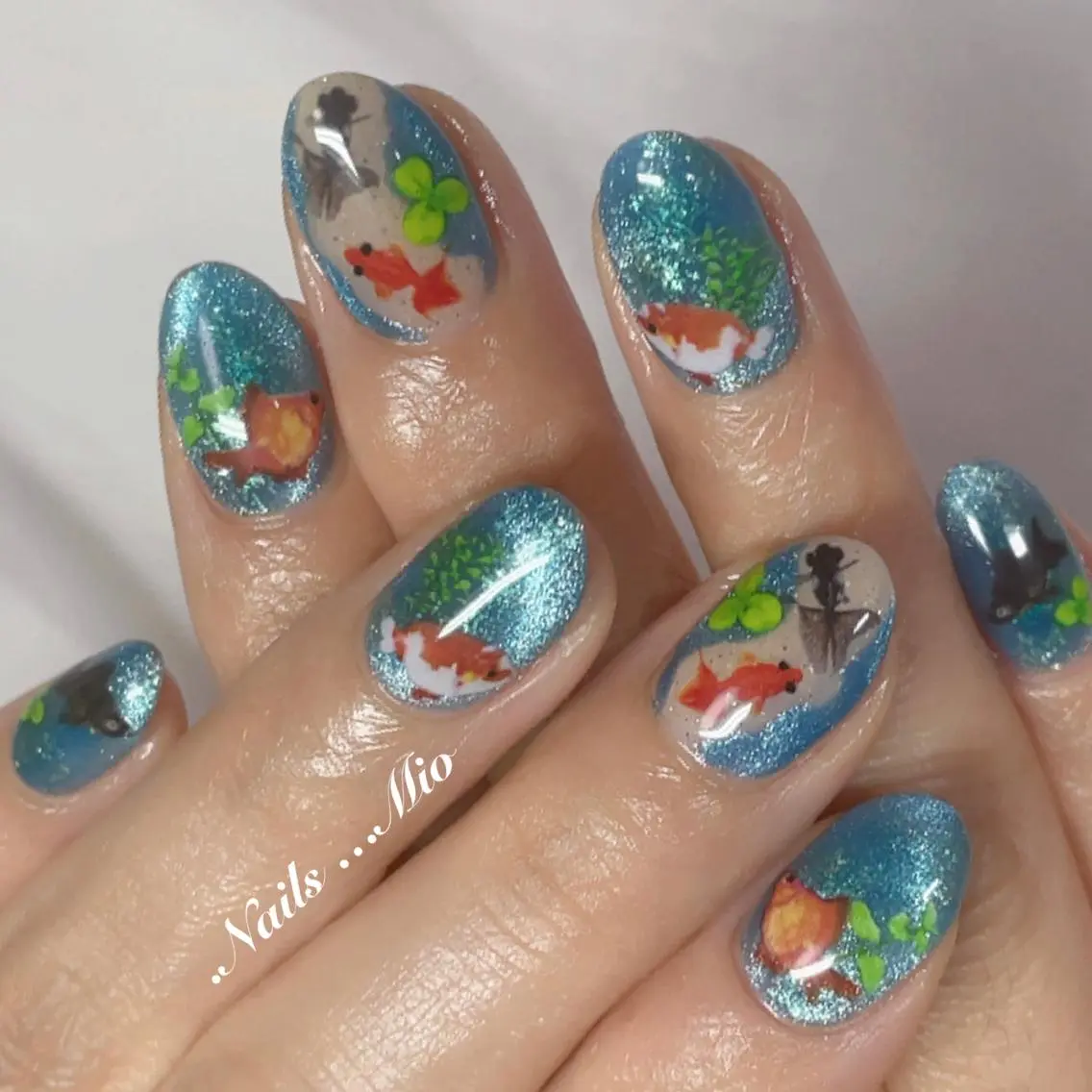 ネイル 夏ネイル .Nails Mio 赤羽西ネイルサロンのネイルデザイン
