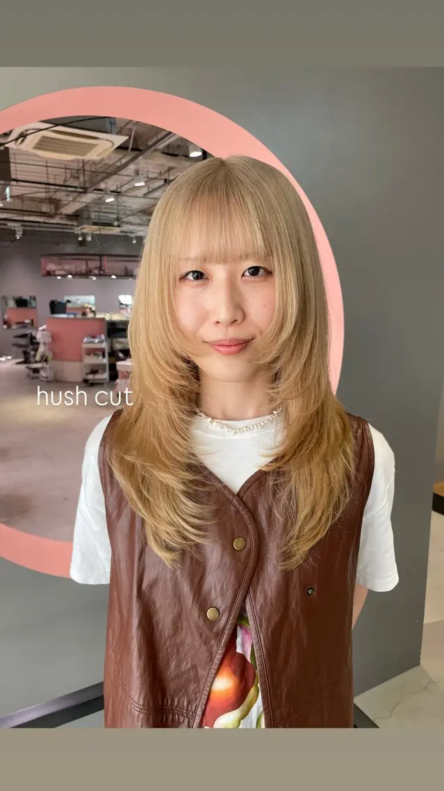 ロング カット ないとう ゆうかのヘアスタイル