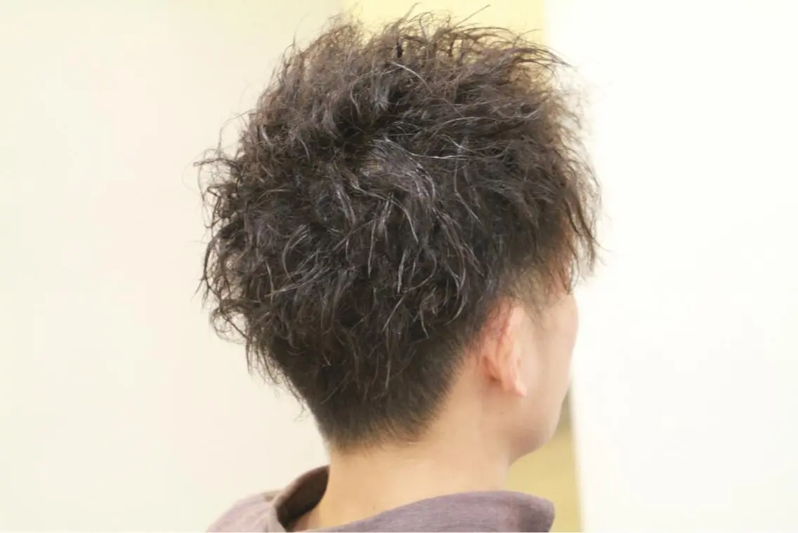 パーマ メンズ メンズパーマ メンズツイストパーマ ツイストパーマ 矢島 真樹のヘアスタイル