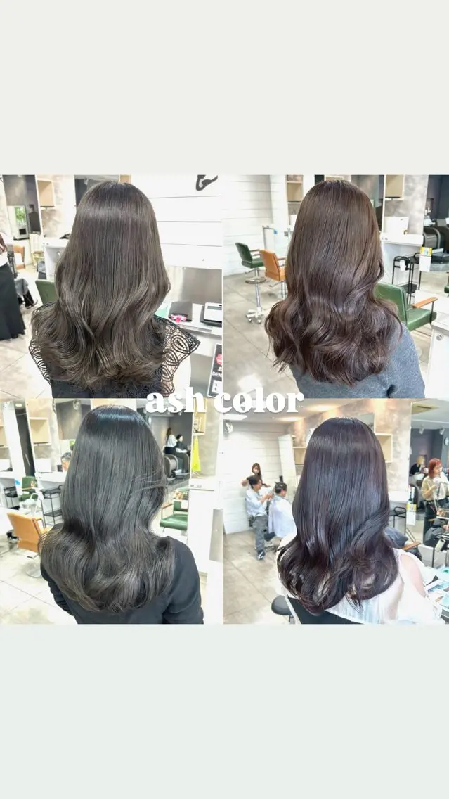 ロング カラー ヘアカラー 🎀艶カラー🎀 よしいあまねのヘアスタイル