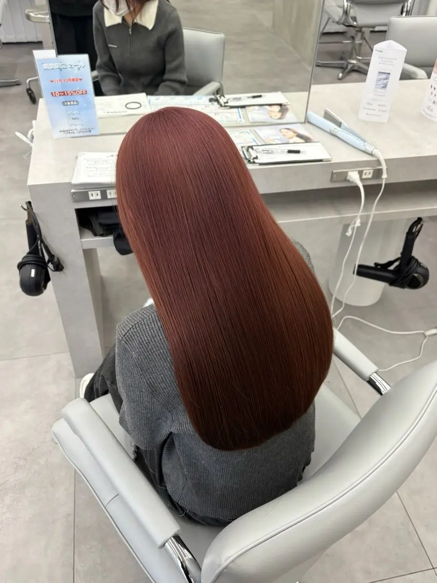 ロング カラー カット ヘアカラー 🍀透明感ナチュラル カラー🍀じゅんのヘアスタイル