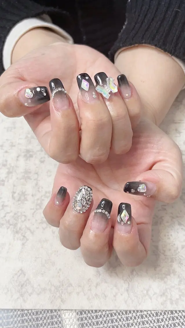ネイル ストーンネイル Will nail salonのネイルデザイン