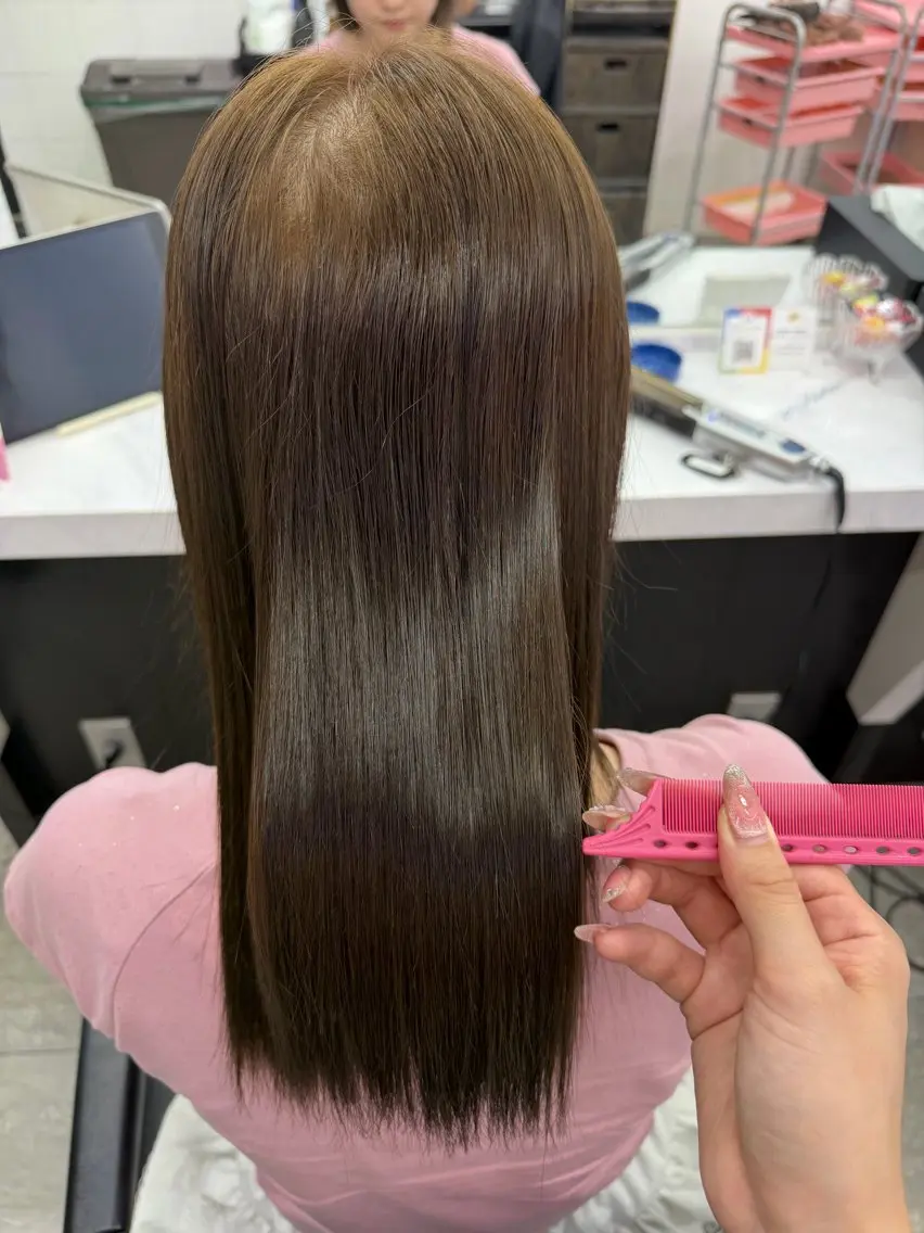 カラー ベージュカラー Rirua 🩷のヘアスタイル