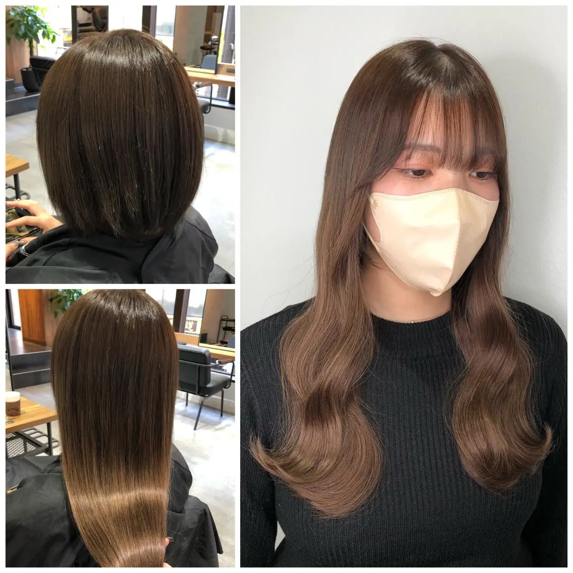 ロング カラー ヘアカラー トリートメント エクステ MAKO ❤️🔥NEXTのヘアスタイル