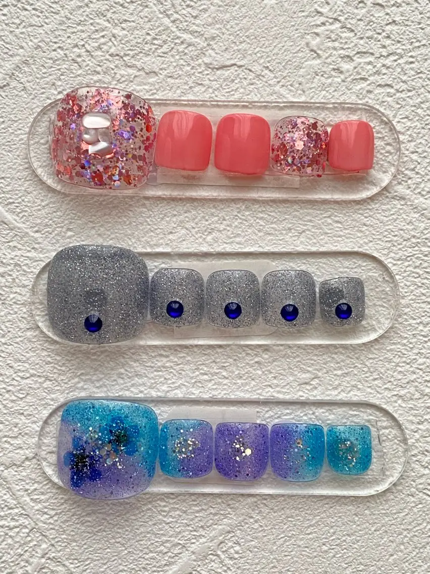 [新規様]フット定額アート(オフ付け替え込み)の写真