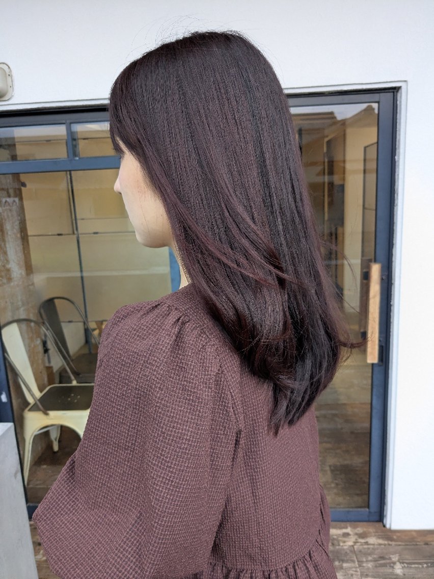 ミディアム 橋本 真実のヘアスタイル