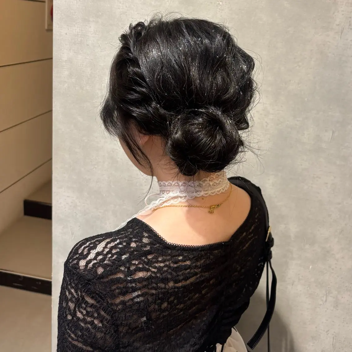 ヘアアレンジ ヘアセット chic 米満 柚月のヘアスタイル