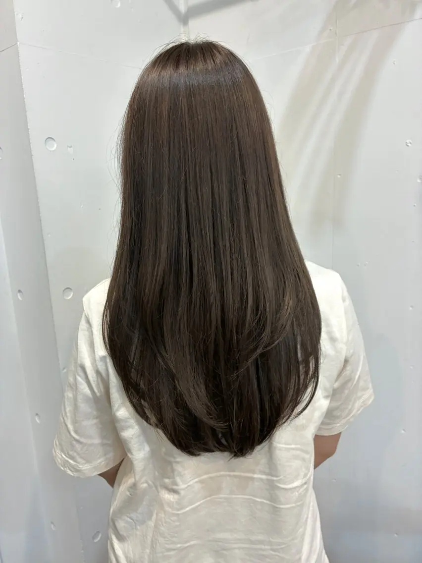 ロング カラー カット ヘアカラー トリートメント ニュアンスカラー/ レイヤー/akariのヘアスタイル