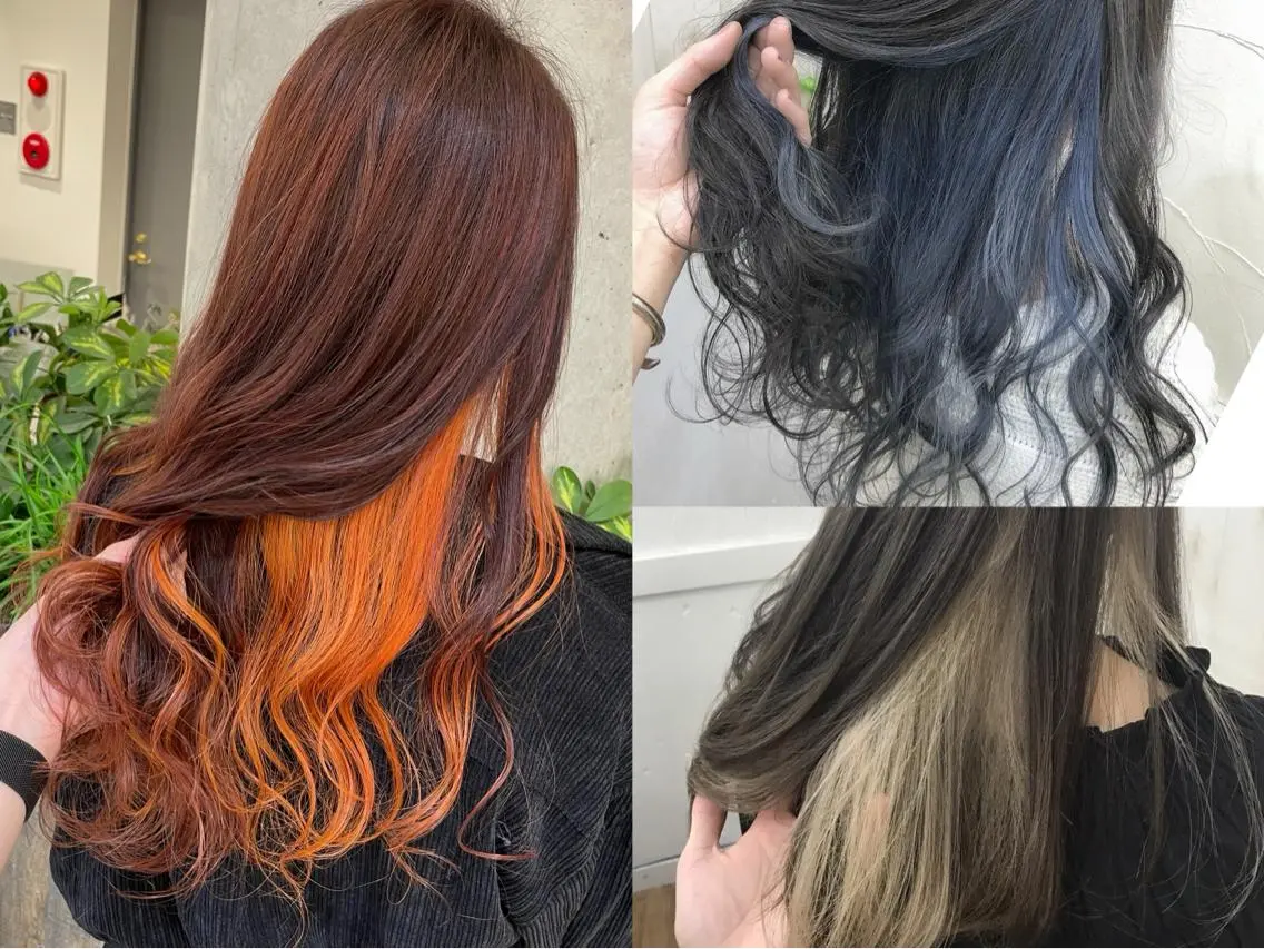 セミロング ヘアカラー Loob.TOKYO MIYA🌈のヘアスタイル