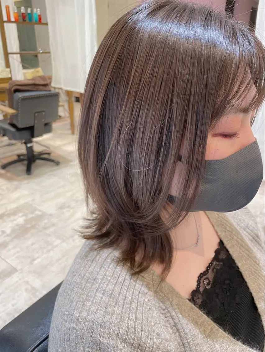 ミディアム カットモデル募集中 🌟野原 優衣🌟のヘアスタイル