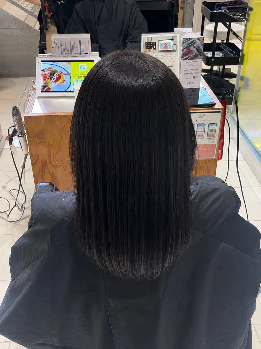 カラー 🦋🫧艶髪カラー 🫧🦋ゆめとのヘアスタイル