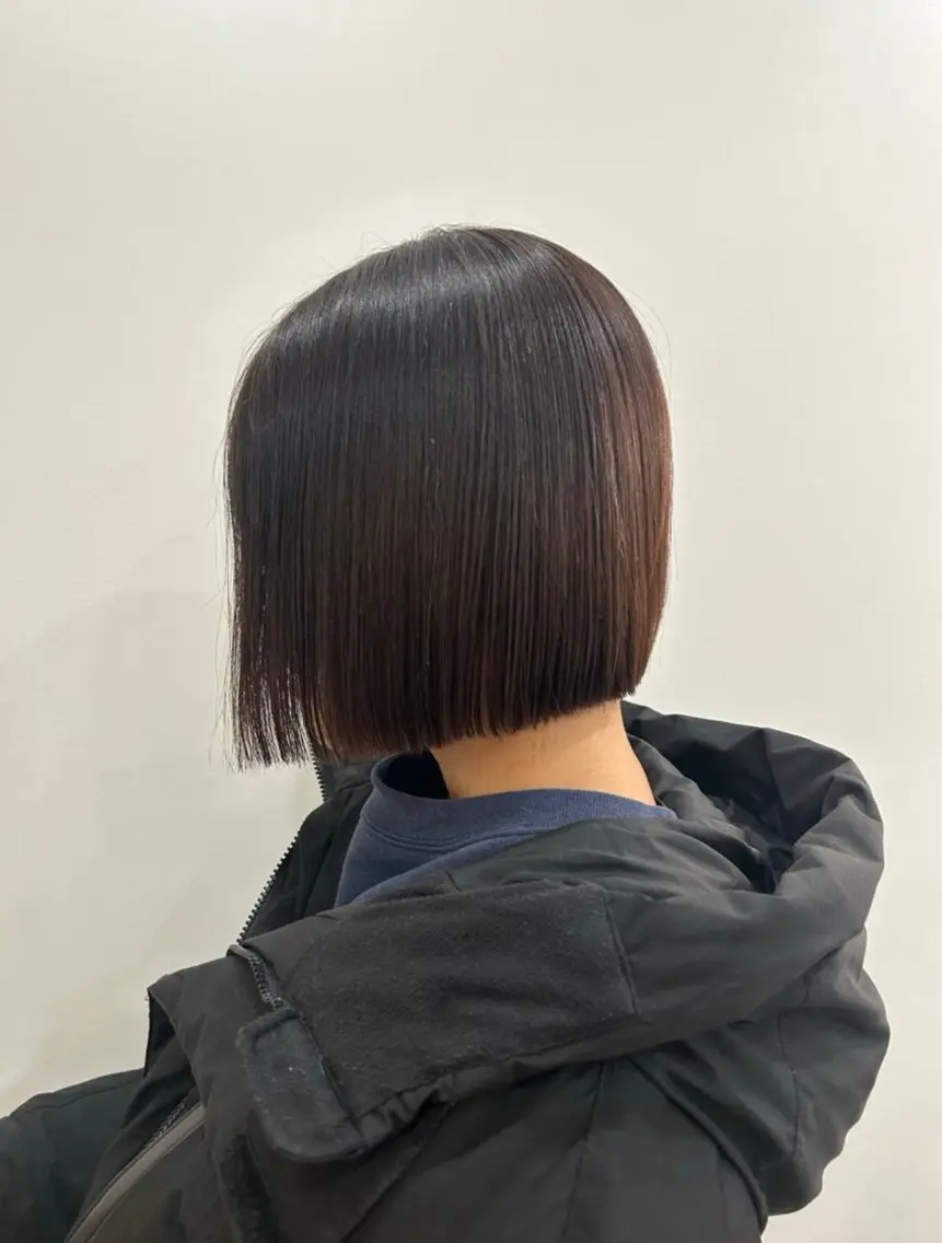 ミディアム ボブ カット hair&eye🎀 /momoKaのヘアスタイル