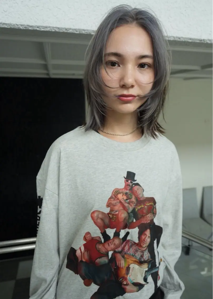 ミディアム shimoozaki Kazuyaのヘアスタイル
