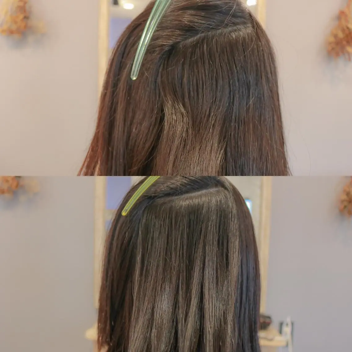 セミロング 透明感カラー🇰🇷 レイヤー✨桑原 研太のヘアスタイル