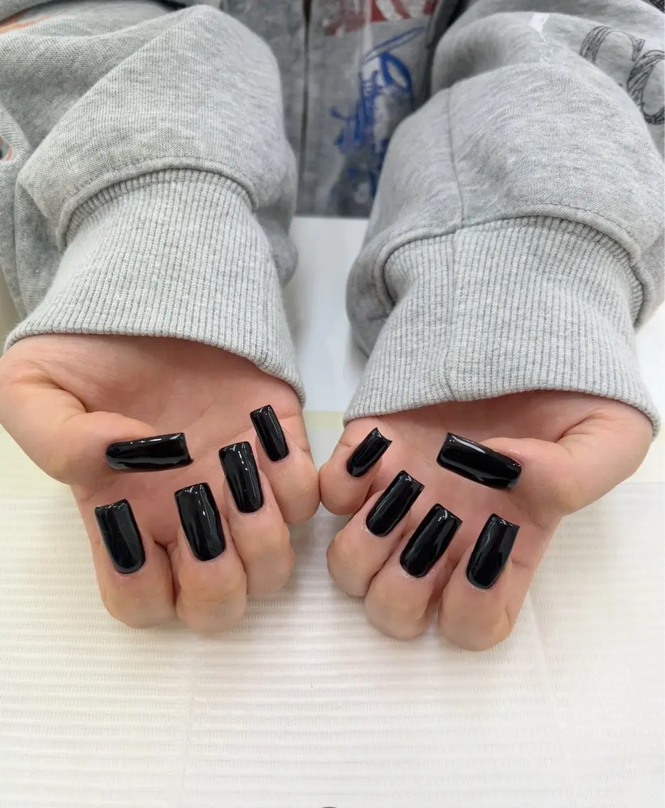 ネイル ワンカラーネイル esnail mokaのネイルデザイン