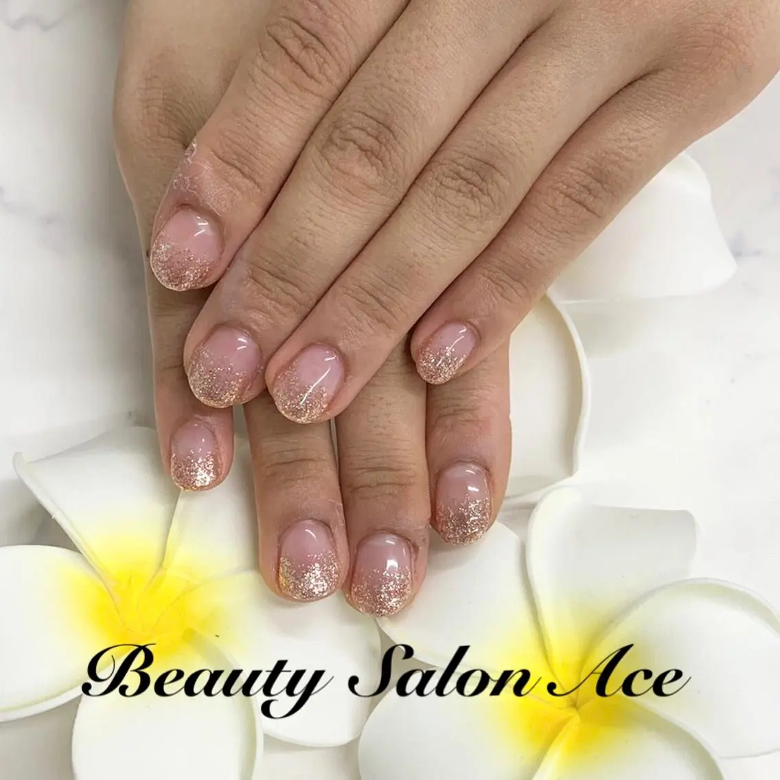 ネイル アートネイル ジェルネイル グラデーション ラメ(グリッター) ラメグラデーション 池袋フィルイン Ace♡Nailのネイルデザイン