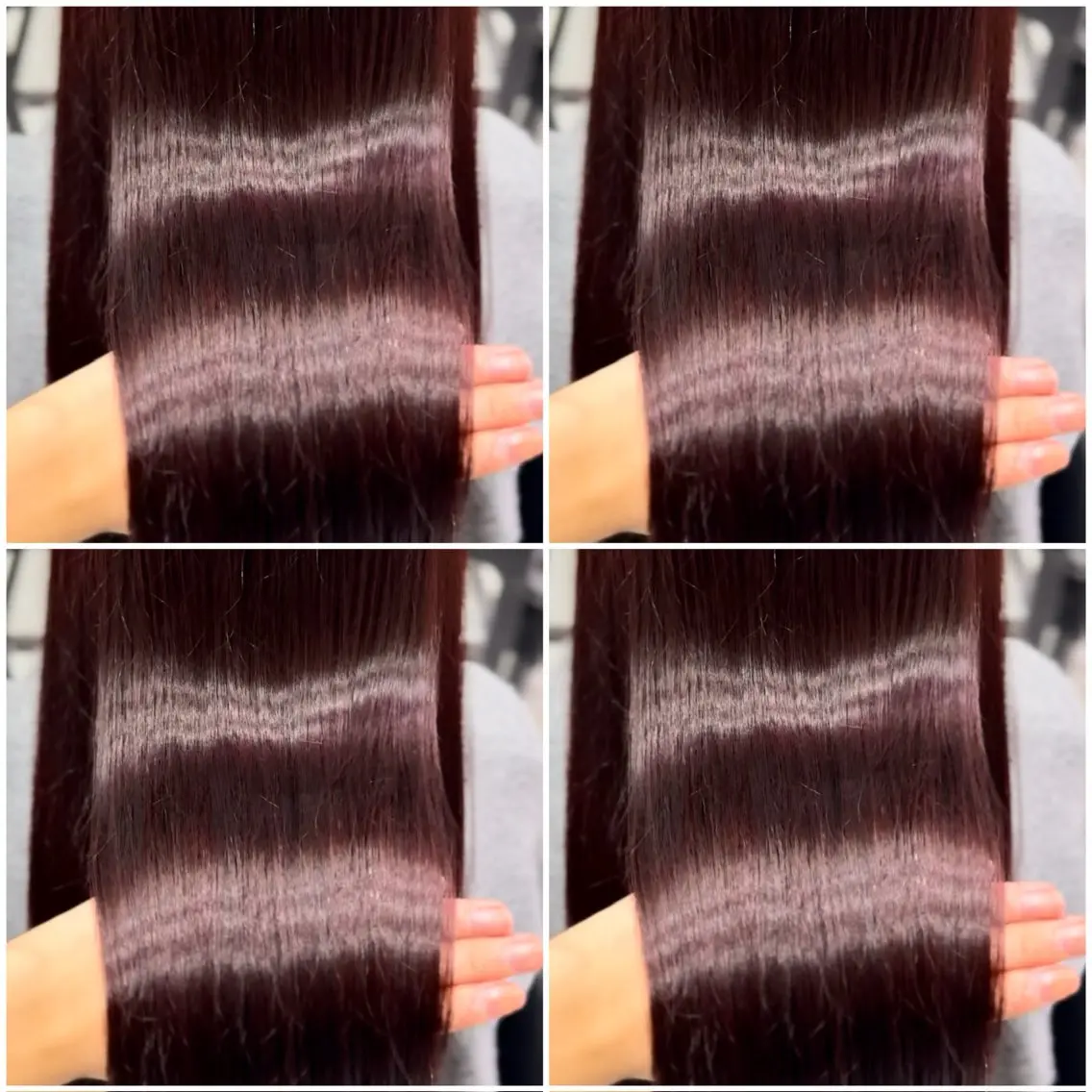 ロング カラー 髪質改善 艶髪矯正 エクステ かいり✂️のヘアスタイル