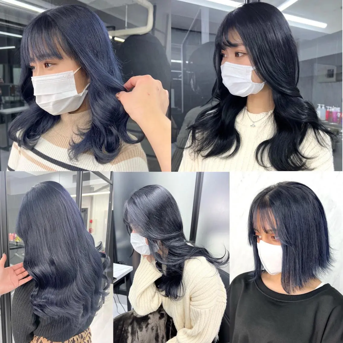 ロング カラー シールエクステ ハイトーンカラー エクステ シールエクステ特化 ハイトーン、NANAのヘアスタイル