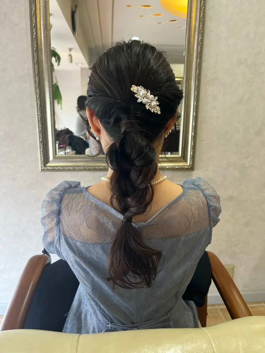 ヘアアレンジ 結婚式・ブライダル 🔷岡村主明🔷 Lafestaのヘアスタイル
