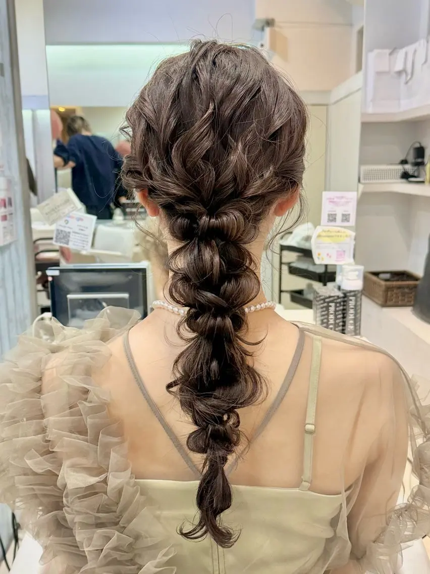 ヘアアレンジ ヘアセット 💎髪質改善特化/ 町田莉彩💎のヘアスタイル