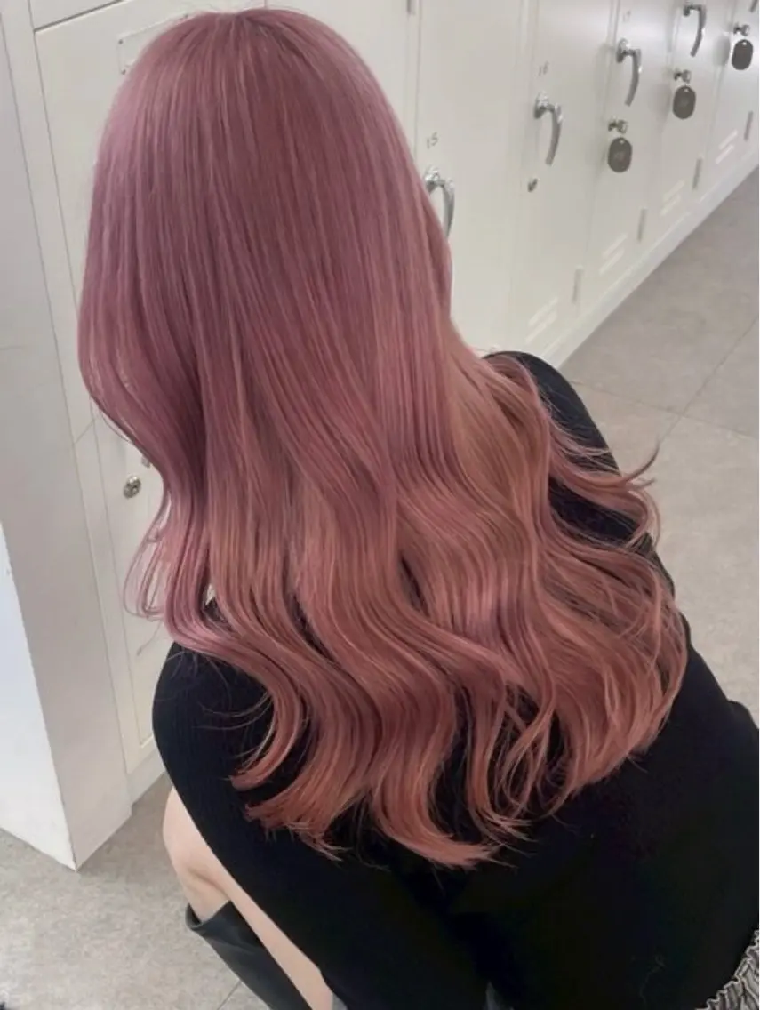 カラー ベージュカラー ブリーチ 透明感カラー ダブルカラー ハイトーンカラー ヘアカラー あつき/パーマ/縮毛 /ブリーチ特化🌟のヘアスタイル