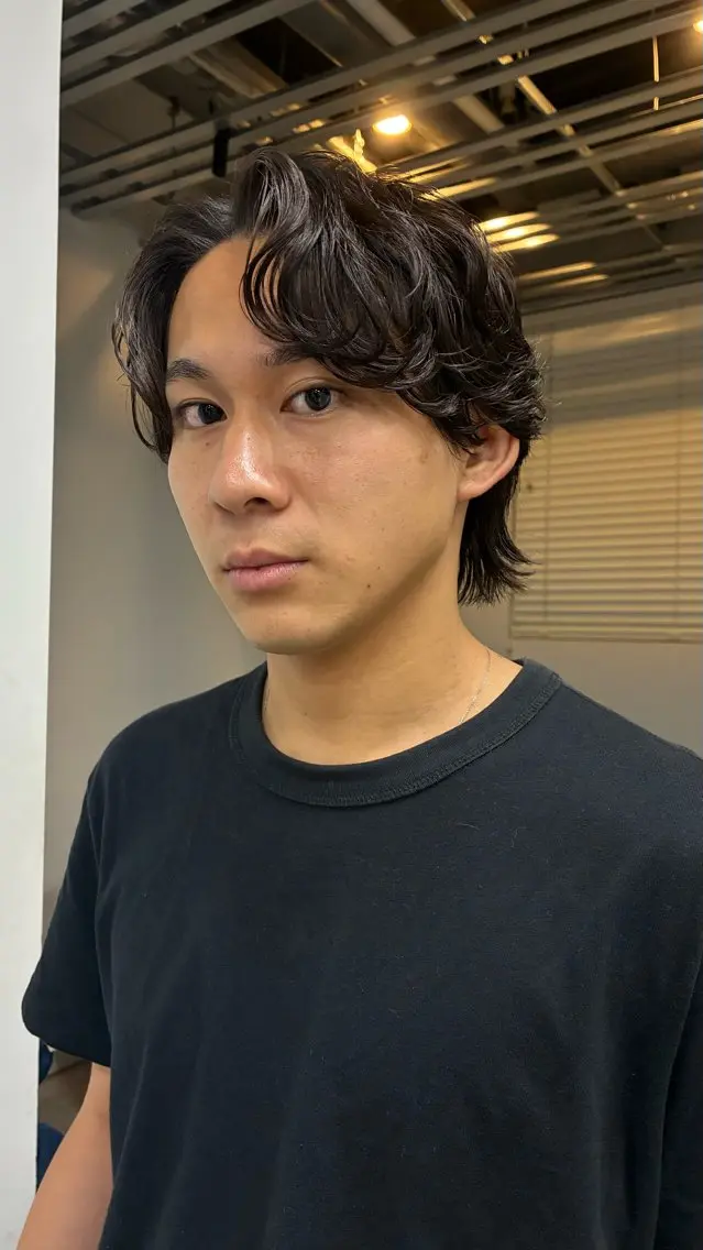 🚹カット/パーマ/内部補修トリートメント付き✨️の写真