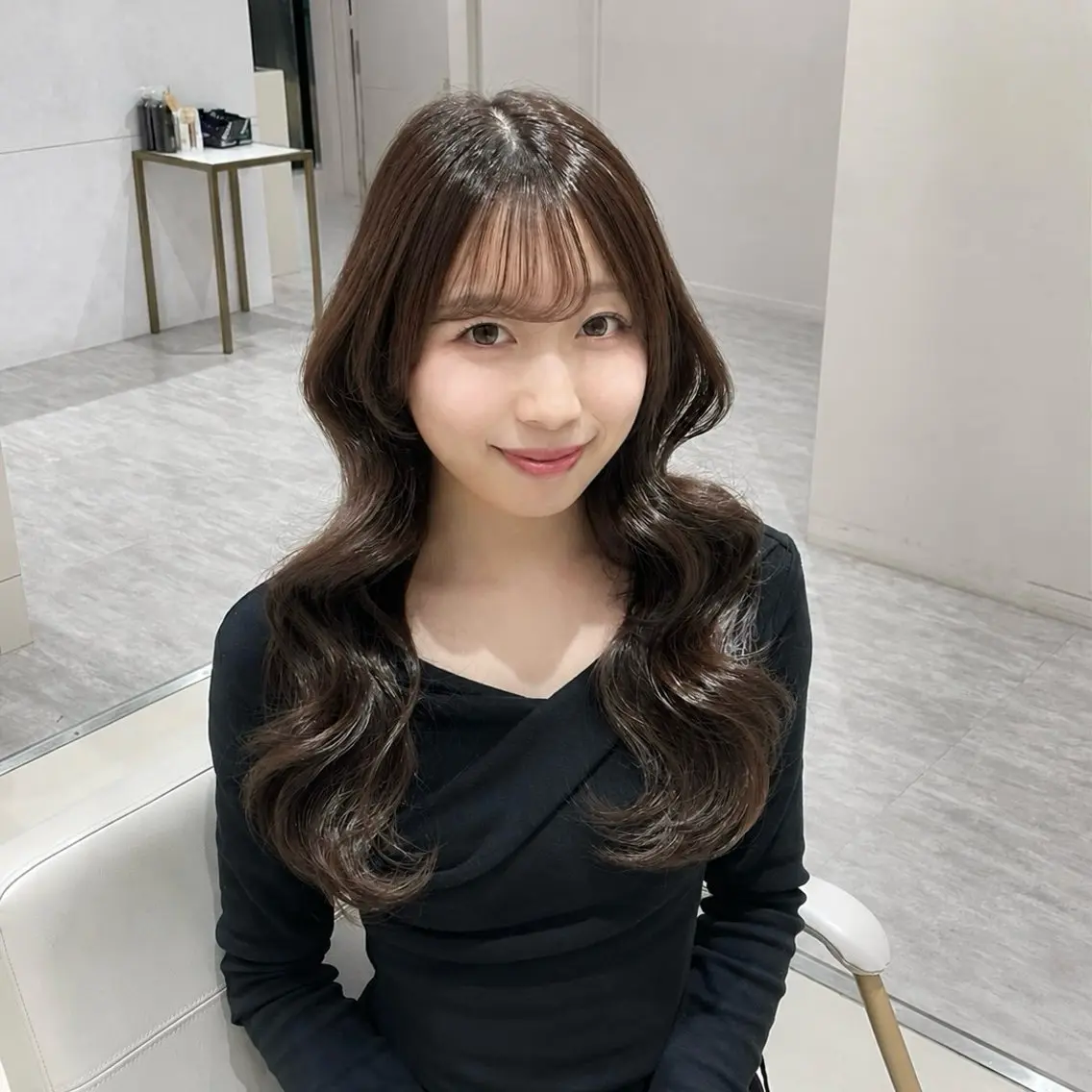 ロング カラー 鈴木 美希のヘアスタイル