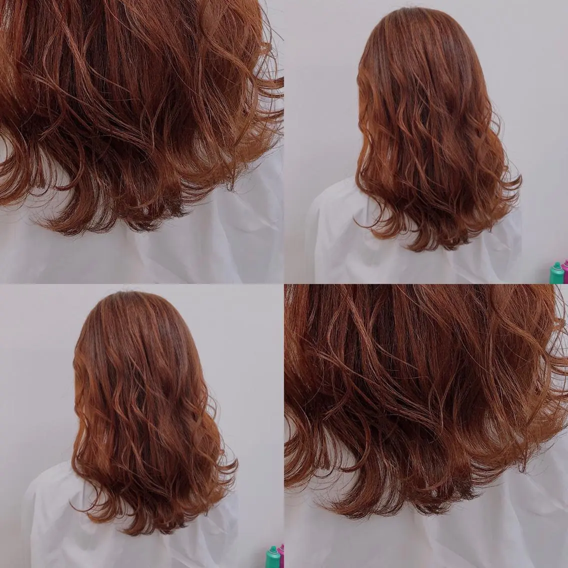セミロング カラー パーマ ヘアアレンジ メンズ キッズ ネイル マツエク・マツパ 上品＆韓国風 🥀海心🥀のヘアスタイル